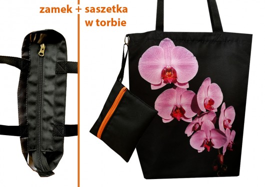 Promocja! Storczyki - torba z dodatkami AT design