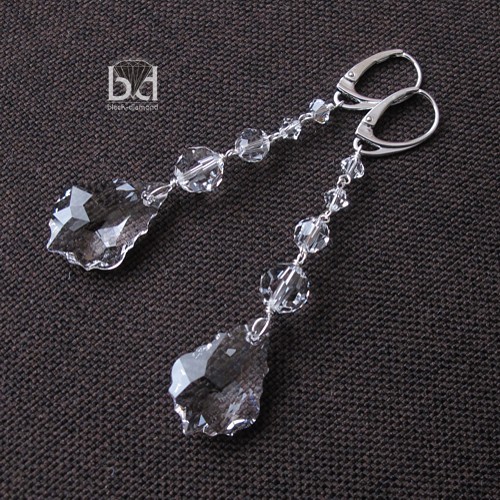 kryształ Swarovski - ślubne Black Diamond