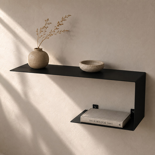 półki Minimalistyczna półka ścienna loft