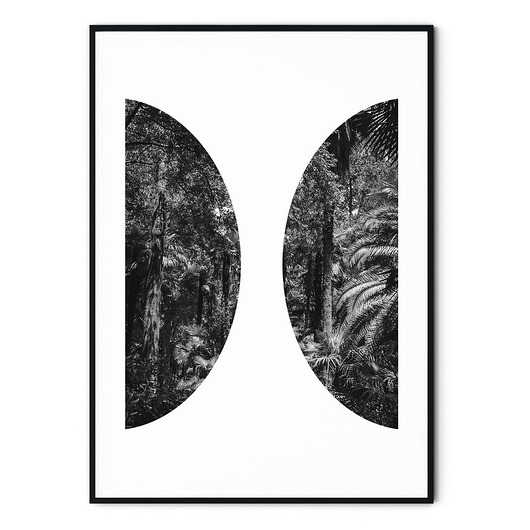 Plakat skandynawski Semicircles  myscandi