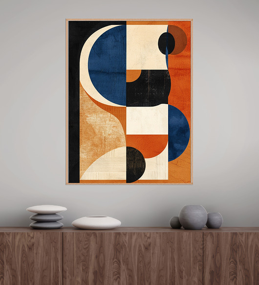 plakaty Geometria natury - Plakat, druk - Minimalizm, Boho, Loft #118