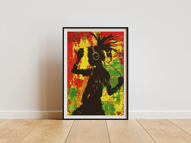 plakaty Plakat - Rasta pride