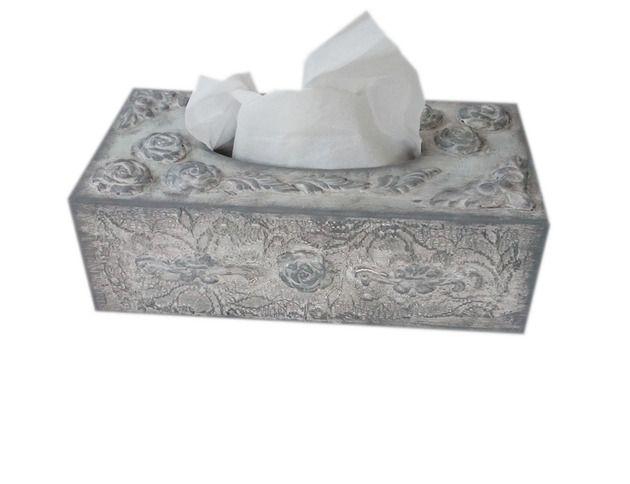 Szary chustecznik shabby chic vintage vestirse!
