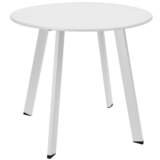 Stolik Kawowy Okrągły Biały 45cm MIA home