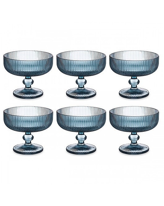 szklanki i kieliszki Kieliszek do Deserów 6 szt. Pucharek do Deserów 6 szt. Blue