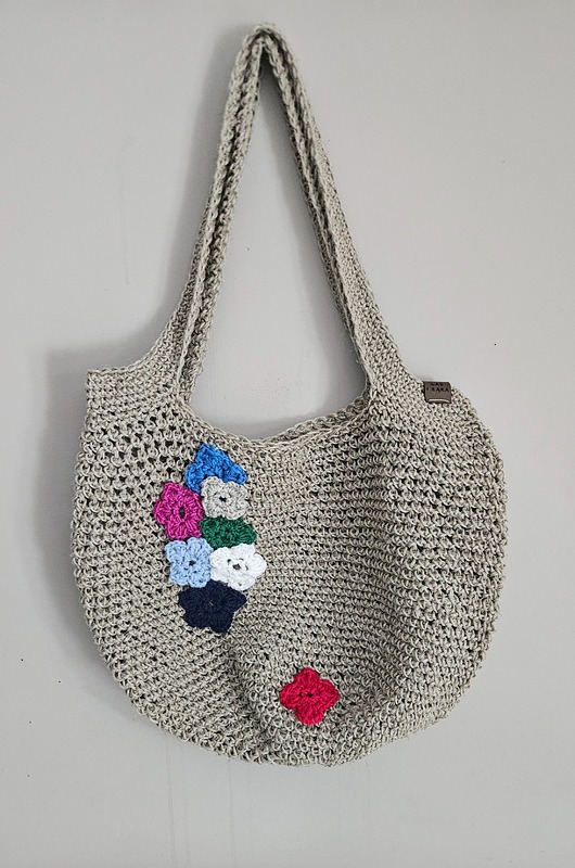 torby na ramię Torba ze sznurka lnianego