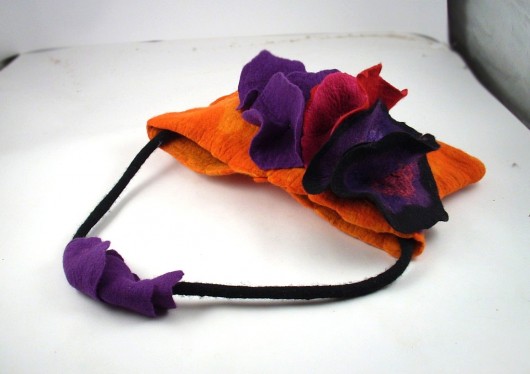Jedwabnofilcowa Torebka: Living Bag filcant