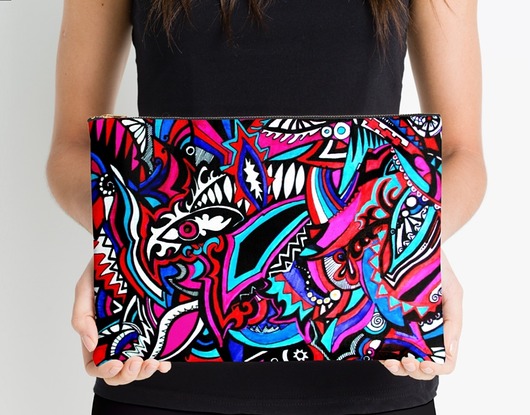 torebki do ręki MONSTER torebka/kosmetyczka