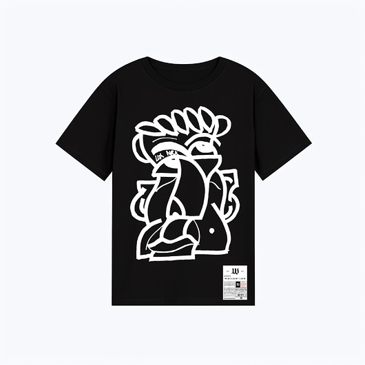 t-shirt damskie T-Shirt bawełniany 'Luks Przez Iks VI'