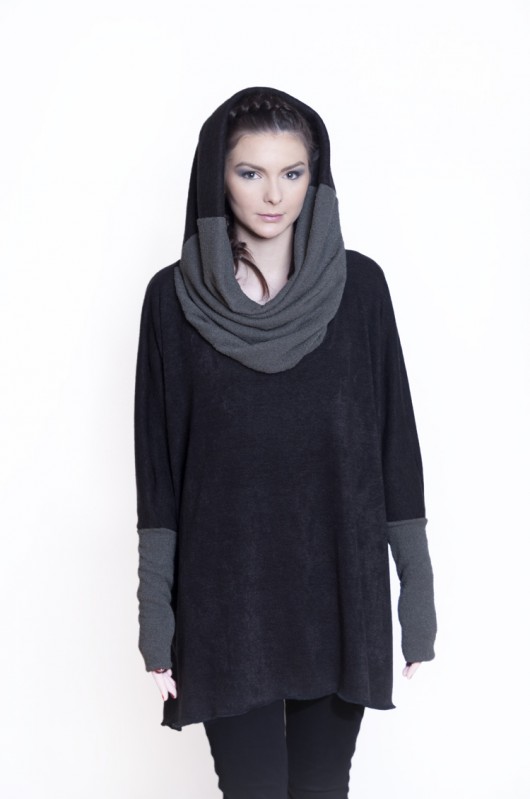 Sweter-ponczo C&B Phantom  HebeQuss