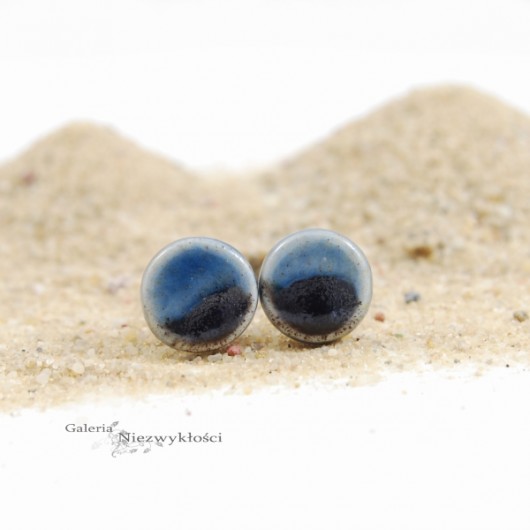 Denim blue z prawieczarnym- ceramiczne sztyfty Dorca