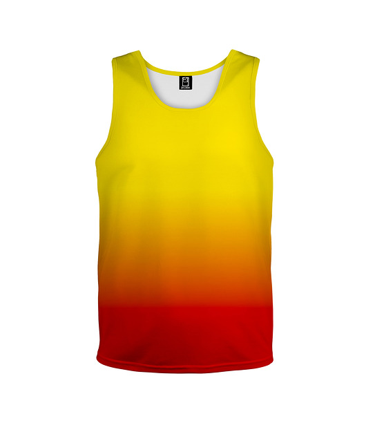 t-shirty dla chłopców Bokserka Top Boy DR.CROW Ombre Yellow Red