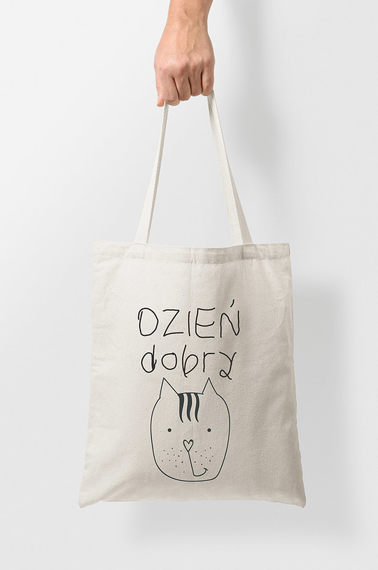 torby na zakupy Eko torba. Kotecek - dzień dobry