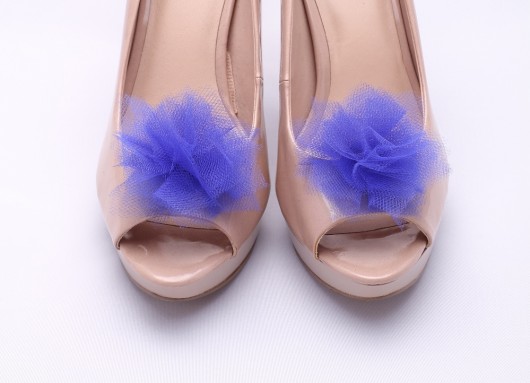Ballerina's Tutu - Blue - klipsy do butów HowDoILook