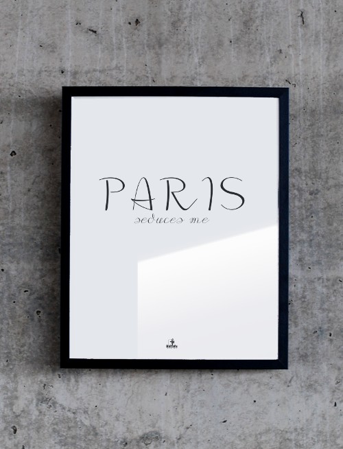 Plakat PARIS 50x70 MIA home