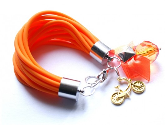 Rubber glam Republika jewelry