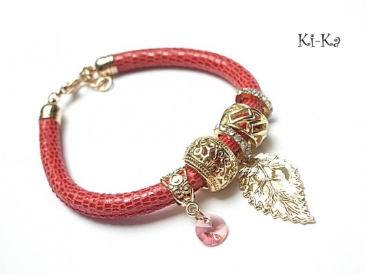 Strap - koralowy vol. 2 /02.06.2015/ KiKa pracownia