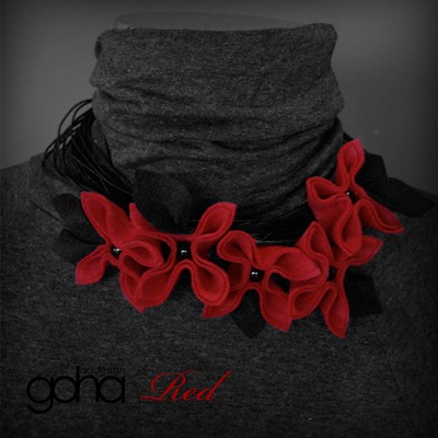 Red-Biżuteria Autorska FlowerFelt Design