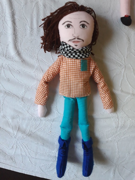 Mimilutaka lalka - johnny depp Mimilutka