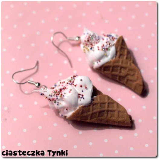 śmietankowe lody włoskie ciasteczkatynki