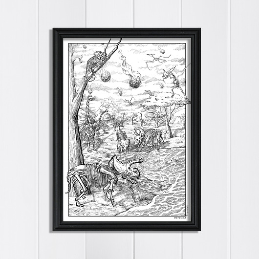 plakaty Plakat Dinozaury