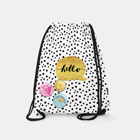 Worek-plecak Hello gold MIA home