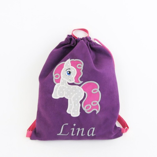 Plecak z konikiem, worek z kucykiem pony Enitka Sweet Baby Room