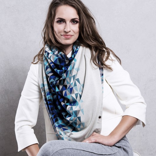 Szal Etola Otulacz Pareo Kamizelka BLUE TRIANGLE CADOaccessories