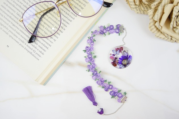 zakładki do książek Zakładka Zaklęty ogród 11