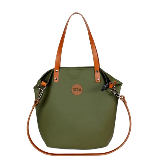 Torba Damska Worek Waterproof Ciemna Oliwka MANA MANA