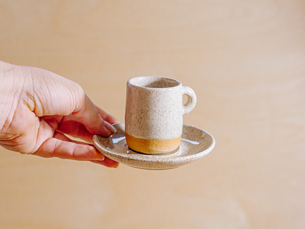 kubki Filiżanka na espresso - Piasek (70ml)