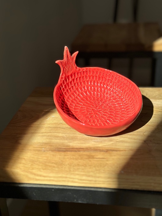 miski i misy Ceramiczna miseczka Owoc Granatu