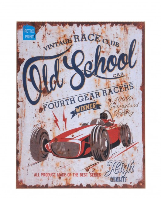 Szyld ścienny Old School MIA home