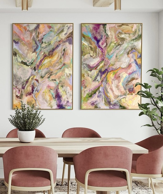 obrazy Zestaw obrazów 100x70 cm