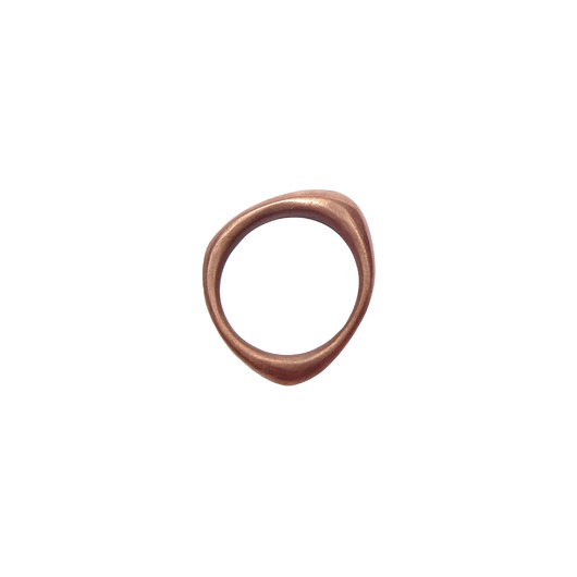 pierścionki - różne SMOOTH / copper ring