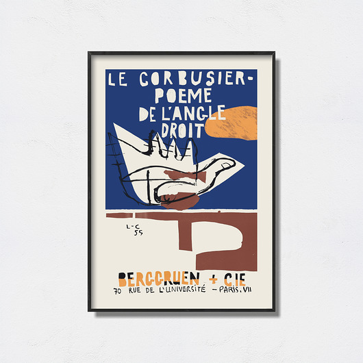 plakaty Le Corbusier  - Exhibition Poster