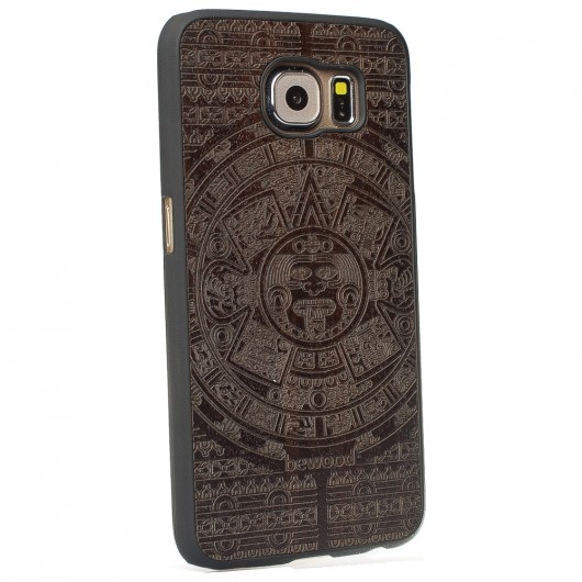 SAMSUNG S6 DREWNIANE ETUI KALENDARZ AZTECKI bewood