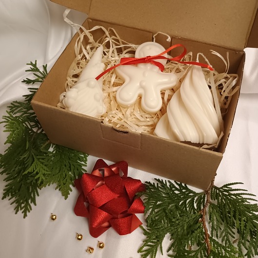 przechowywanie - różne Box prezentowy ze świecą