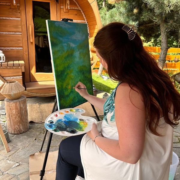 Vedic Art I  i  II stopień - warsztaty malarskie, Anna Maria Majkutewicz DIY