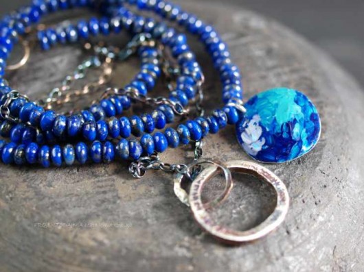 blue one Garfish Art Gallery