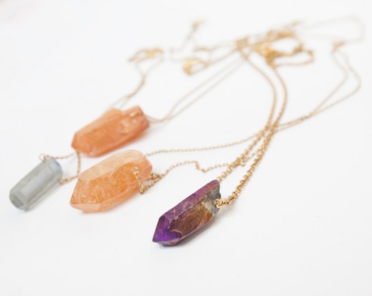 MOKAVE Crystal - purpurowy/tęczowy MOKAVE