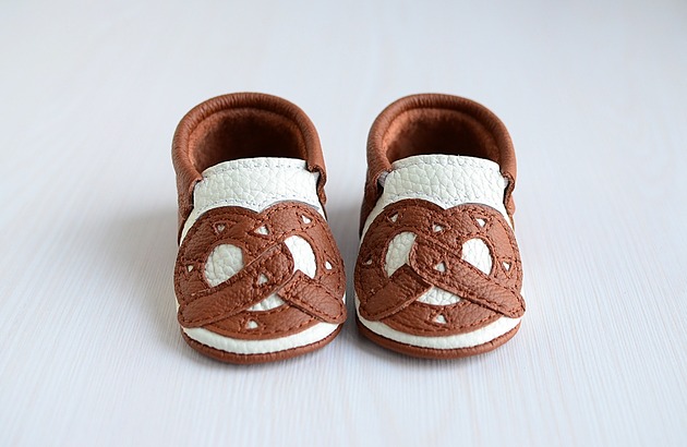 buty dziecięce Mokasyny (Precelki)