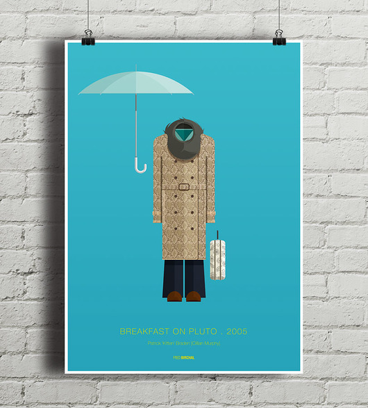 Breakfast On Pluto - plakat minimalmill