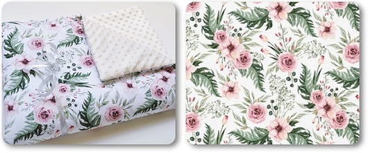 kocyki, kołderki, pościel dla dzieci WYJĄTKOWY komplet do wózka _ MAGNOLIE