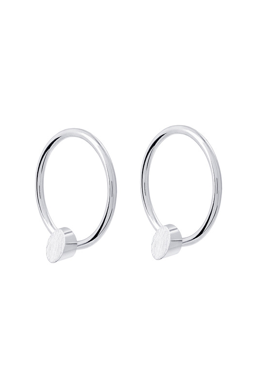 kolczyki pozłacane Kolczyki  LUNA srebrne i kolczyki z perłą/ zam. specjalne