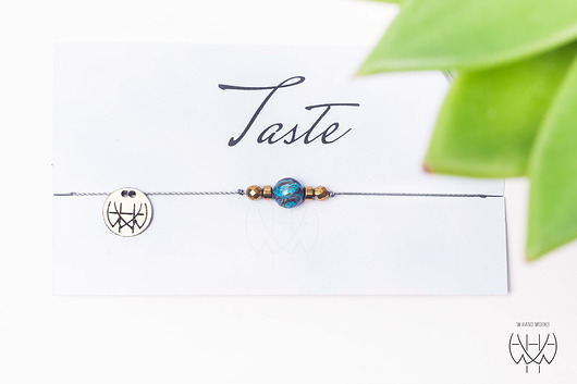 WHW Taste With African Turquoise w hand works