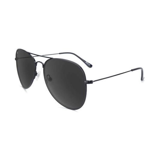 okulary damskie Małe czarne pilotki Black Smore Mile Highs