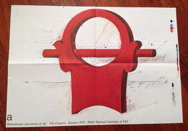 plakaty Plakat International Association Of Art 9th Congress, 1979  aut. Paweł Udorow...
