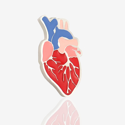 przypinki Pin Real Heart