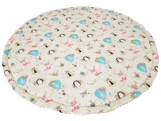 Mata podłogowa minky do zabawy - 150 cm Mayabel